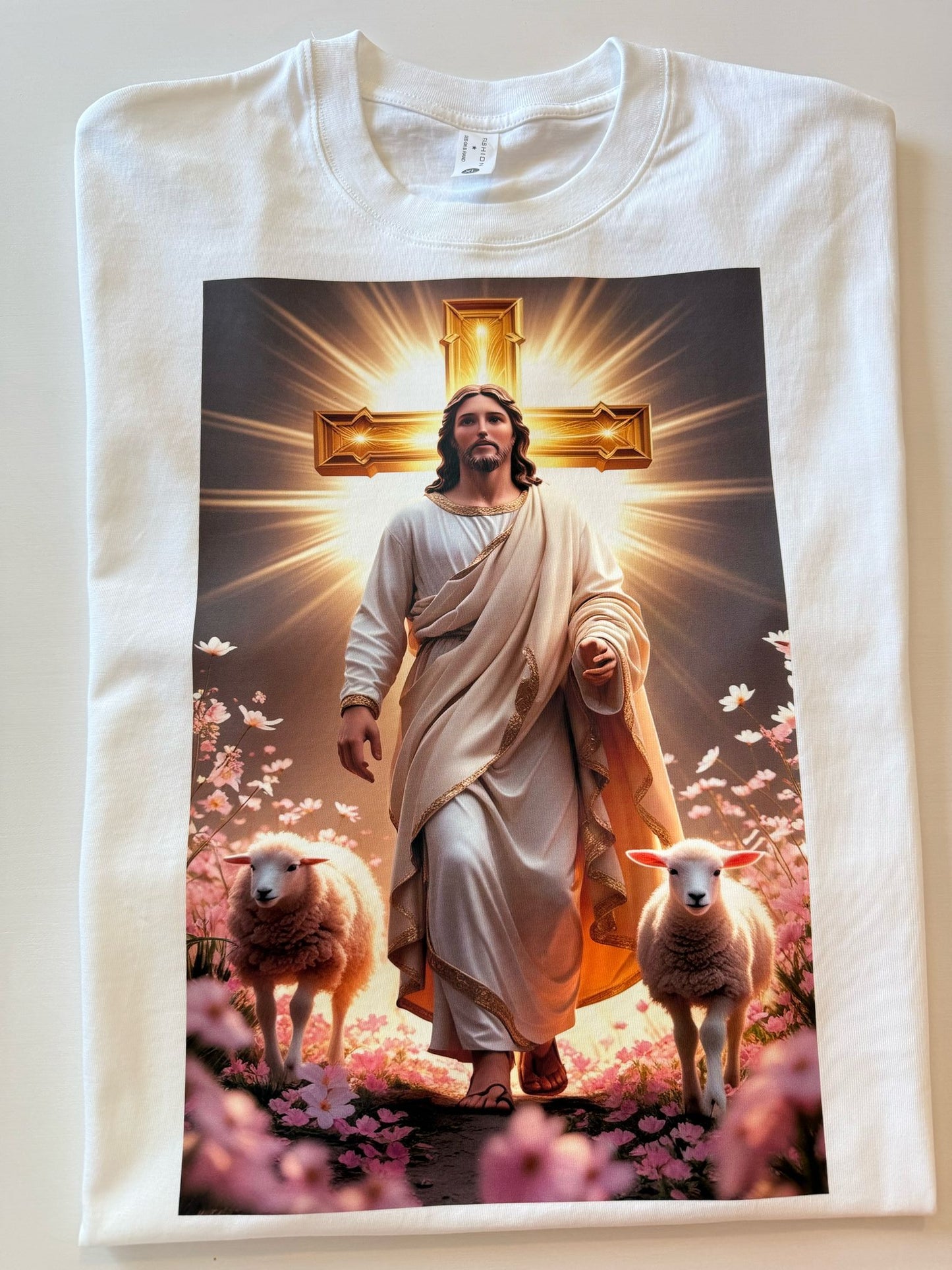 #7-L- Cotton 100% comfortable breathable T-shirt White