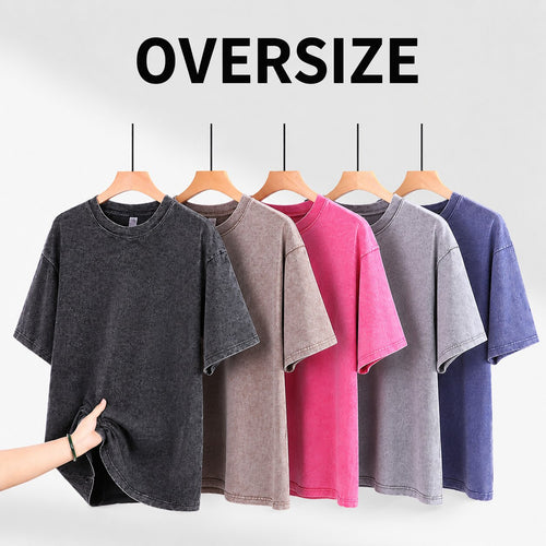 Washed Heavy Cotton - Oversized